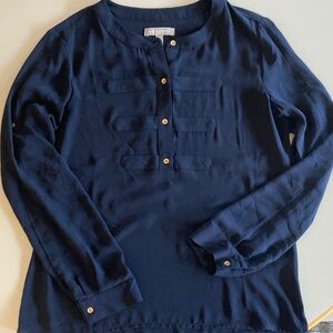 Banana Republic Dark Blue Blouse